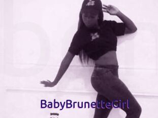 BabyBrunetteGirl