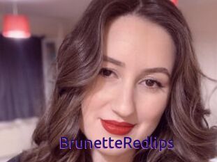 BrunetteRedlips