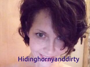 Hidinghornyanddirty