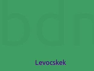 Levocskek